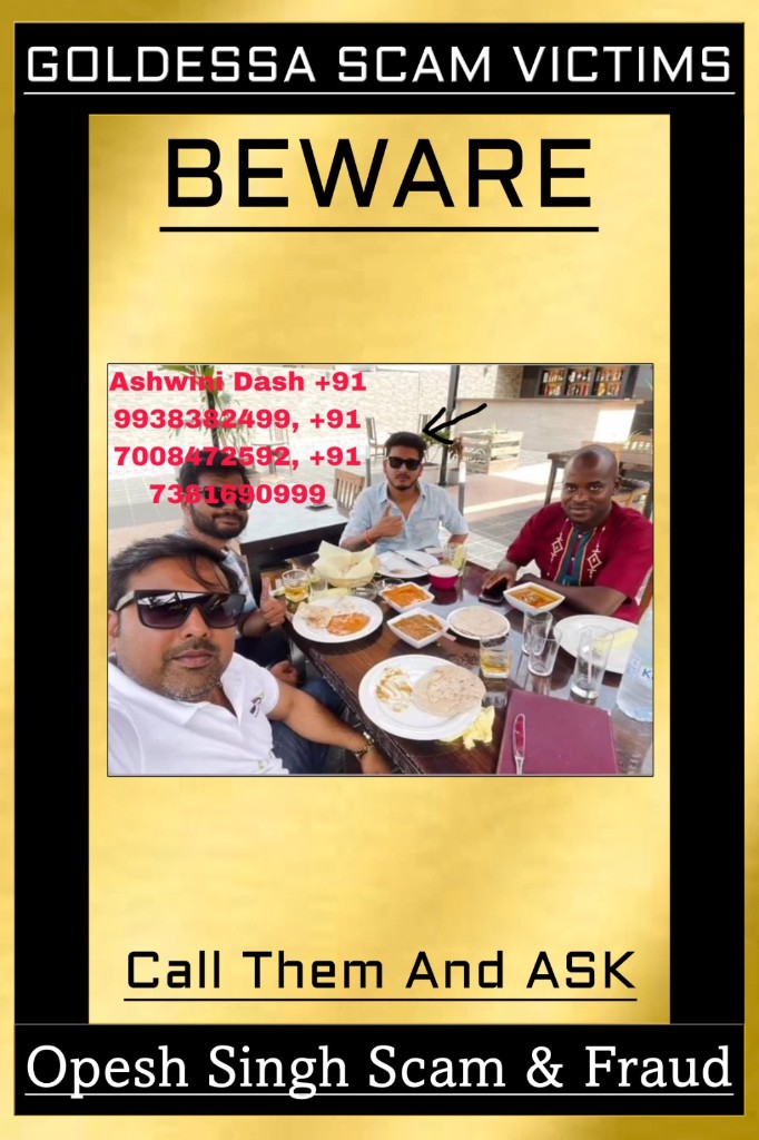 Goldessa scam victims — Ashwini Dash